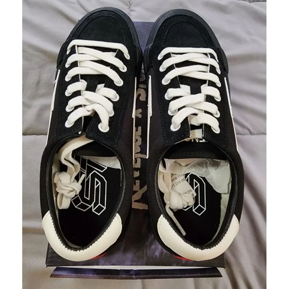 Revenge X Storm® (Women's 7, Men's 5) Vol. 2 Low Sneakers in Black/White - $220